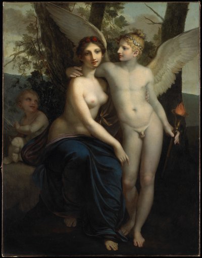 愛と友情の連合、1793年 作： Pierre Paul Prudhon